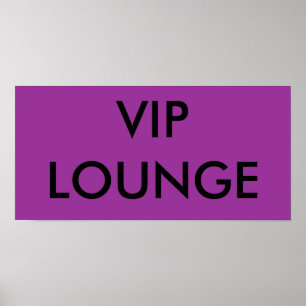 POSTER VIP LOUNGE
