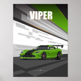 Poster Viper ACR American Supercar