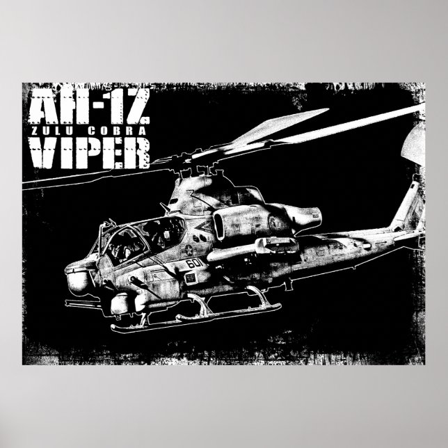 Póster Viper AH-1Z (Frente)