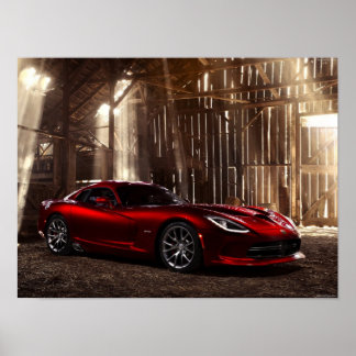 Póster Viper SRT 2013