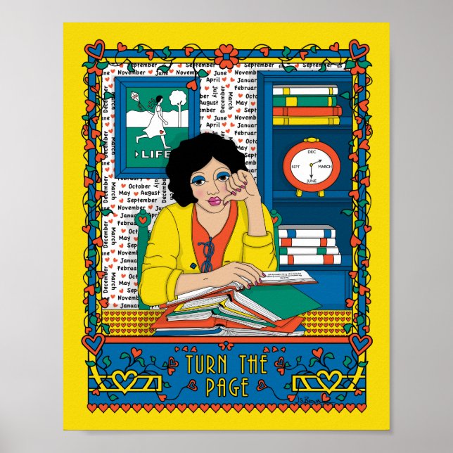 Poster Vire a Página_Cartaz 8x10 A (Frente)