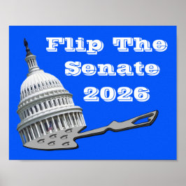 Poster Vire a Votação do Senado Azul 2026