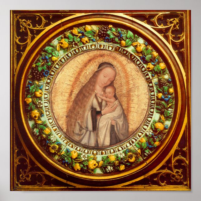 PÓSTER VIRGEM COM CRIANÇA (Frente)