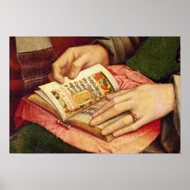 Póster Virgem e Criança com Santos (Frente)