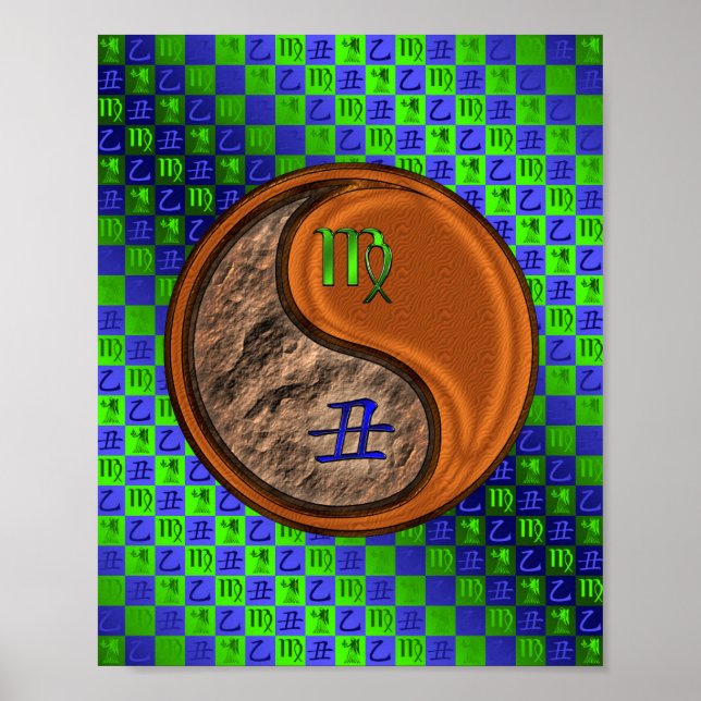 Poster Virgem e Madeira Ox (Frente)
