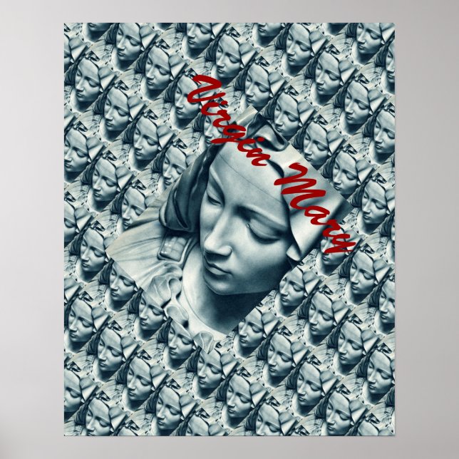 Poster Virgem Maria (Frente)