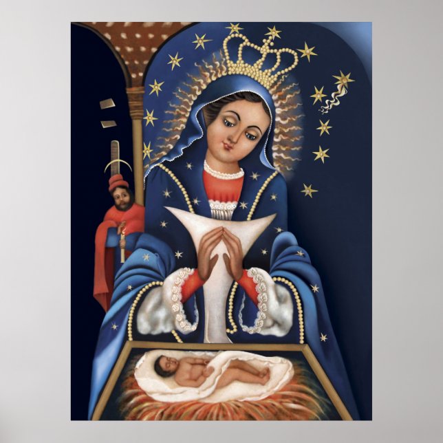 Poster Virgen de la Altagracia (Frente)
