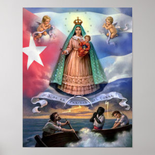 POSTER VIRGEN DE LA CARIDAD DEL COBRE