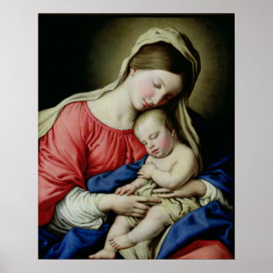Poster Virgin and Child