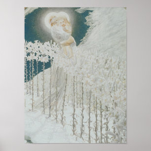 Poster Virgin dos lírios