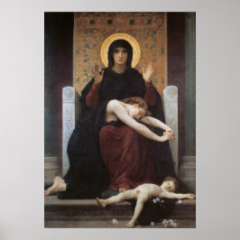 Poster Virgin of Consolation – William Adolphe Bouguereau