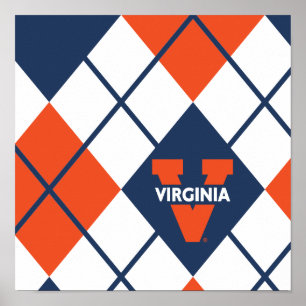 Poster Virginia Cavaliers Argyle