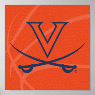 Poster Virginia Cavaliers Basquete