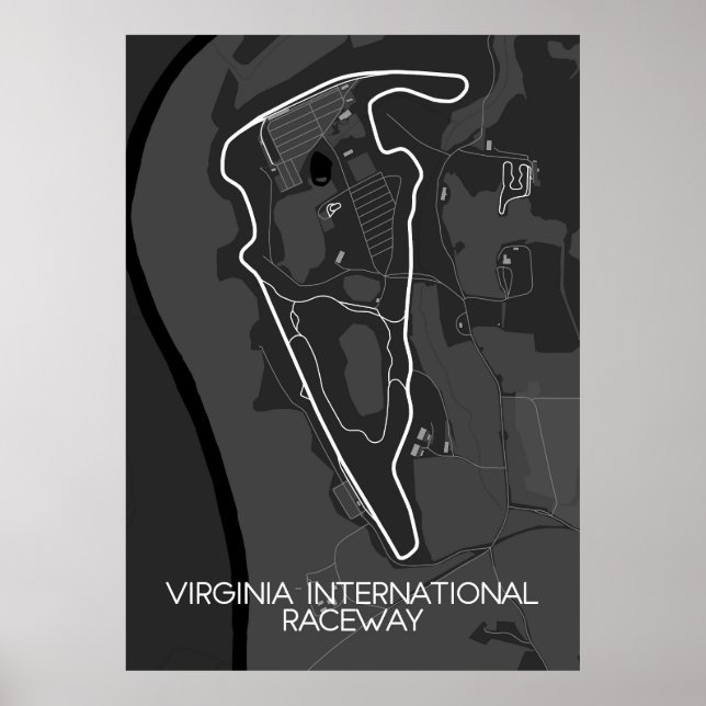 Poster Virginia International Raceway (Frente)