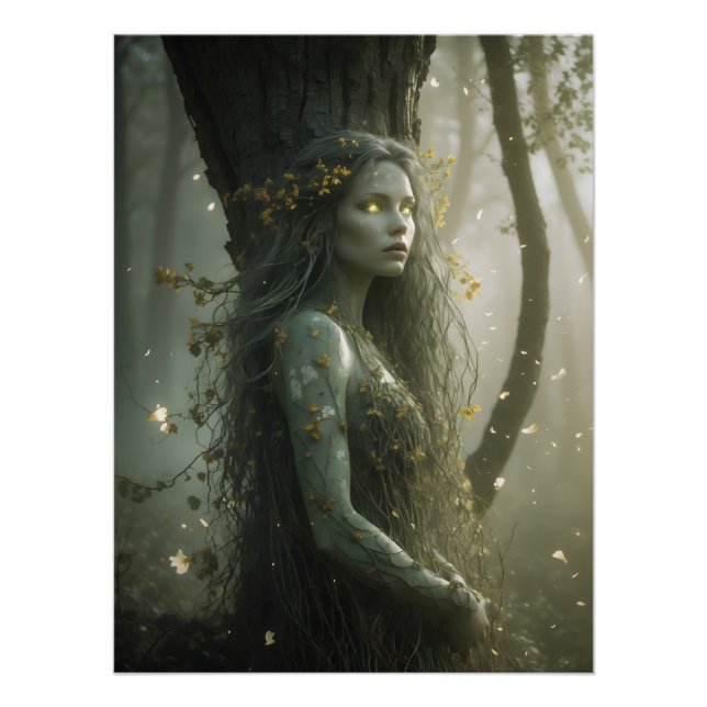 Póster Virgo Dryade – Mythische Bosziel (Frente)