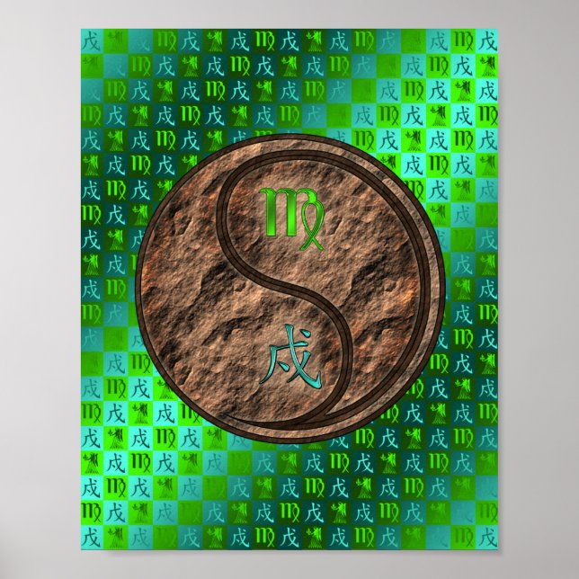 Poster Virgo & Earth Dog (Frente)