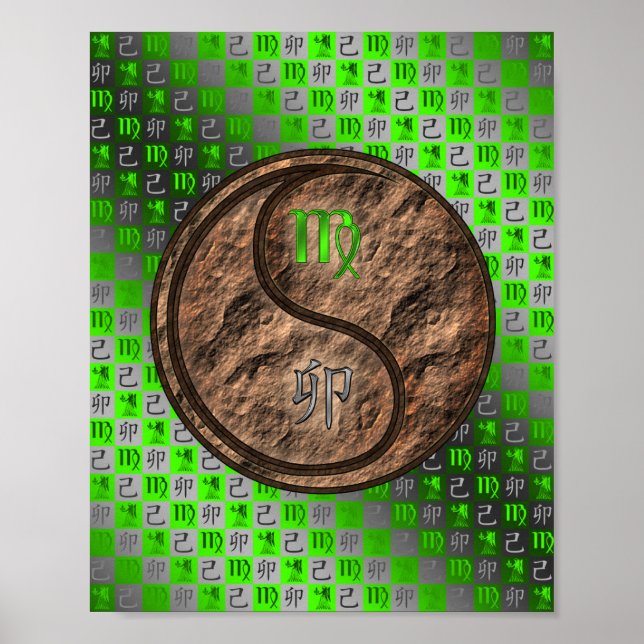 Poster Virgo & Earth Rabbit (Frente)