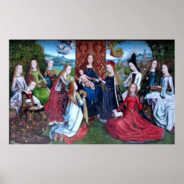 Poster Virgo inter Virgines (M 070) Sem Fronteiras (Frente)