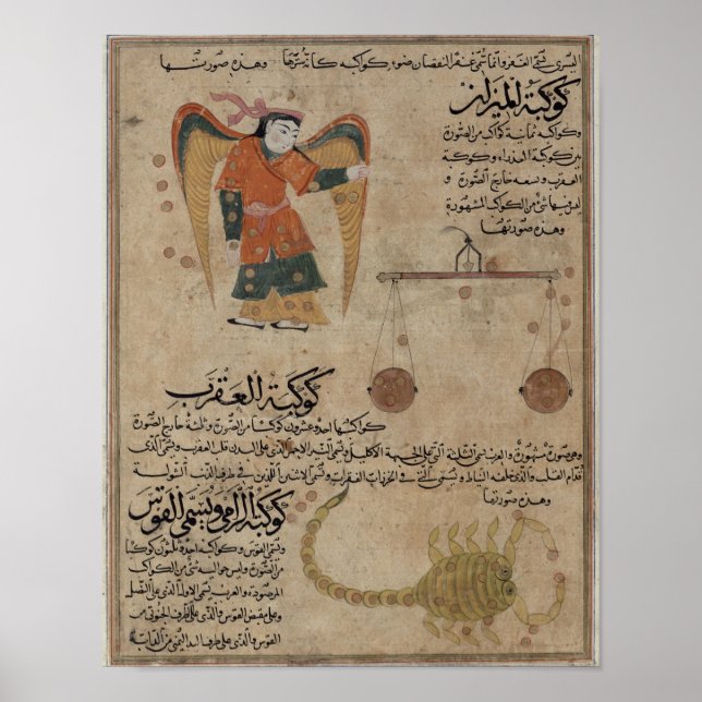 Póster Virgo, Libra e Scorpio (Frente)