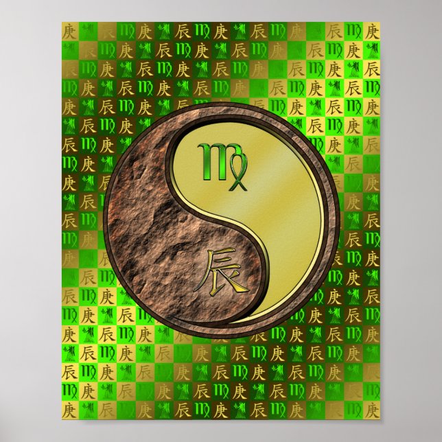 Poster Virgo & Metal Dragon (Frente)