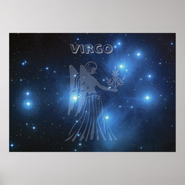 Póster Virgo transparente (Frente)