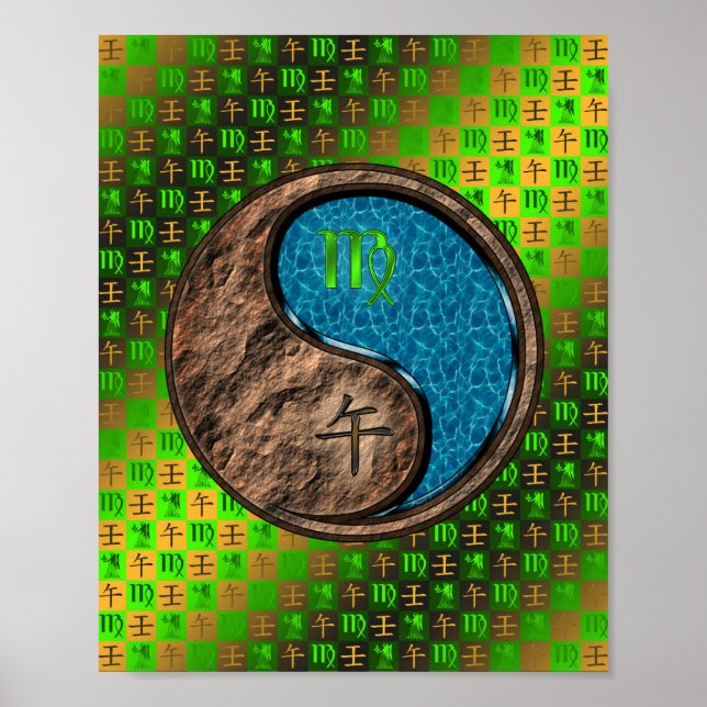 Poster Virgo & Water Horse (Frente)