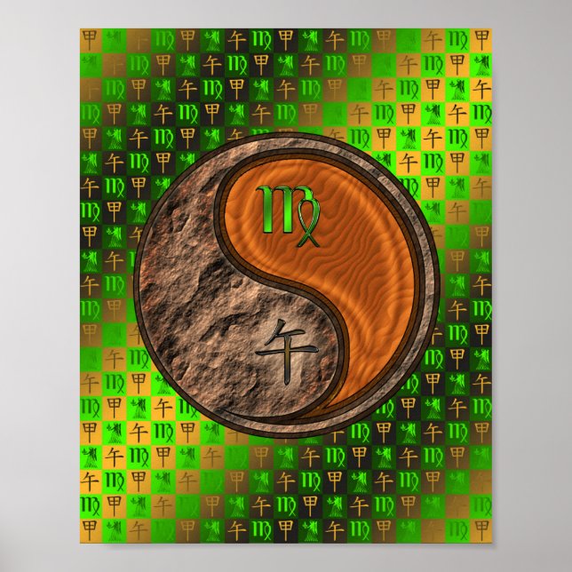 Poster Virgo & Wood Horse (Frente)