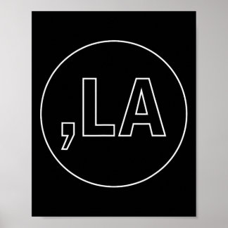 Poster Vírgula La Harris Kamala Harris Primeira Mulher Pr