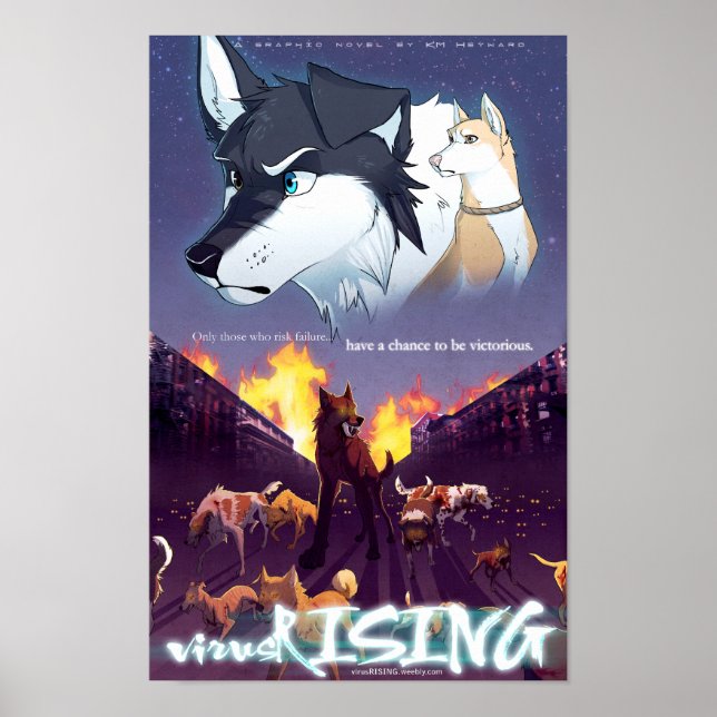 poster virusRISING (Frente)