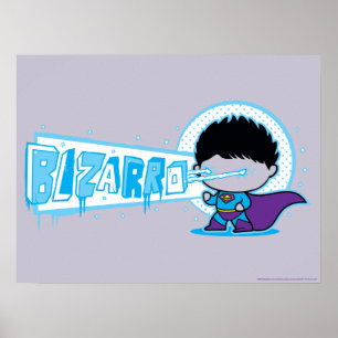 Póster Visão Ártico de Chibi Bizarro