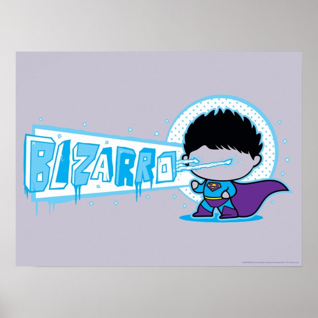 Póster Visão Ártico de Chibi Bizarro (Frente)