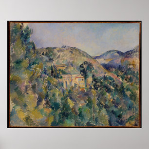 Poster Visão de Cézanne do Santo Domaine-Joseph