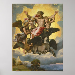 Poster Visão de Ezekiel, c.1518