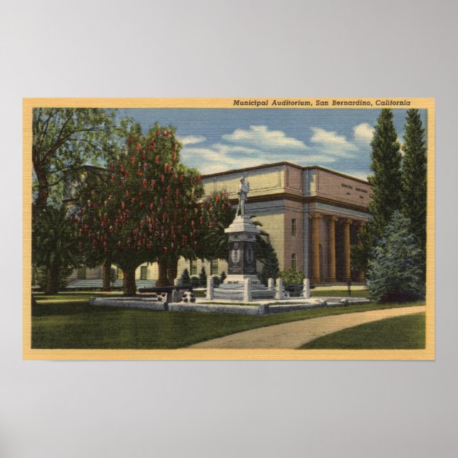 Póster Visão do Auditório Municipal (Frente)