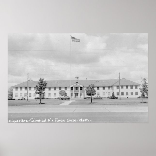 Póster Visão do edifício HQ (Frente)