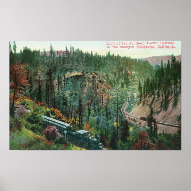 Póster Visão do Loop Ferroviário (Frente)