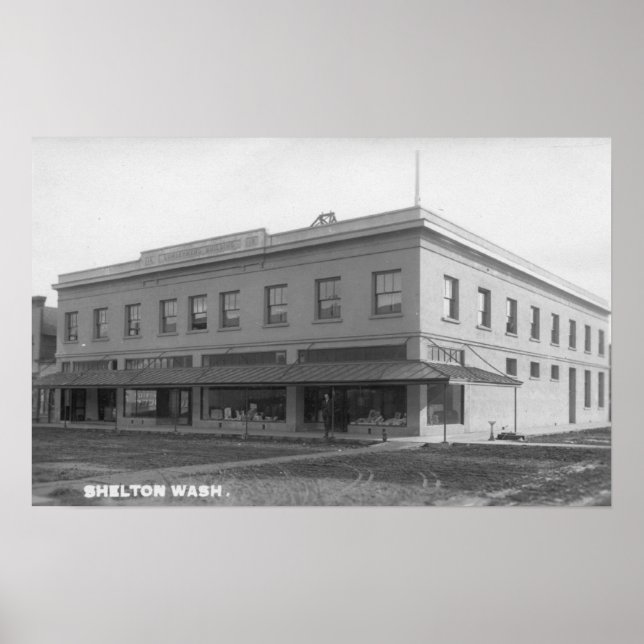 Póster Visão Exterior do Bldg de Lumbermens (Frente)