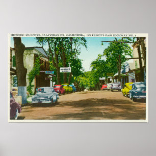 Poster Visão Exterior do Hotel Historic Murphy