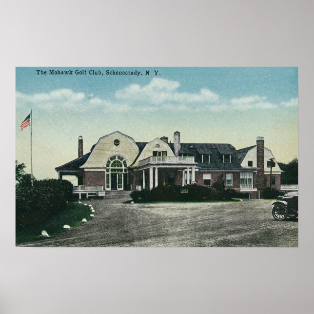 Póster Visão Exterior do Mohawk Golf Club (Frente)
