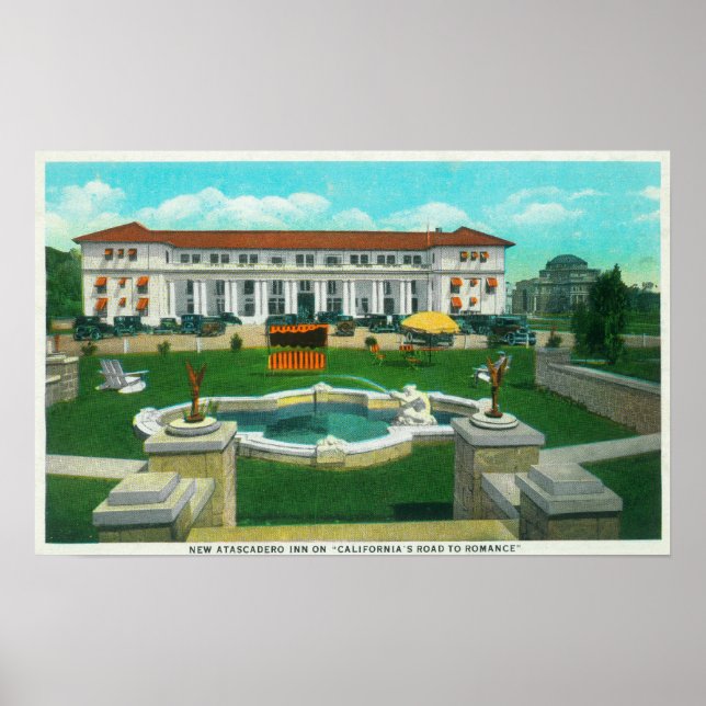 Poster Visão Exterior do Novo Atascadero em Bungalow (Frente)