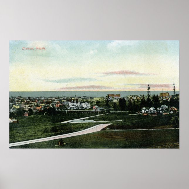 Póster Visão Geral da Cidade (Frente)