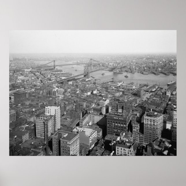 Poster Visão geral do Nova Iorque (Frente)