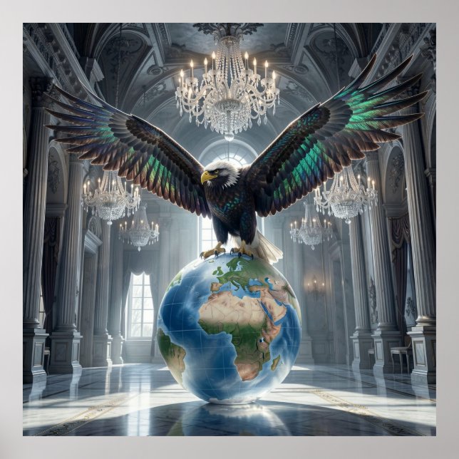 Poster Visão Global O Voo Iridescente (Frente)