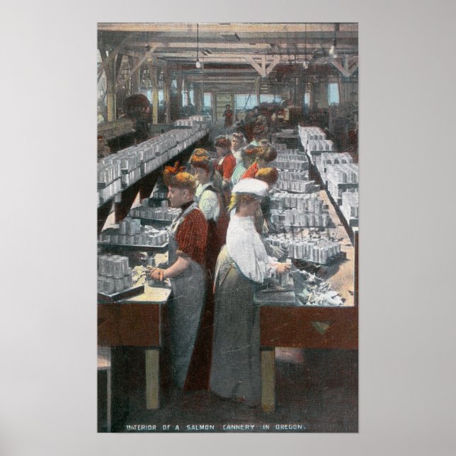 Poster Visão interior dos trabalhadores da indústria de c (Frente)