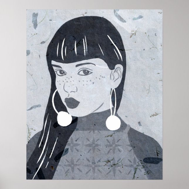 Poster Visão Noturna do Retrato (Frente)