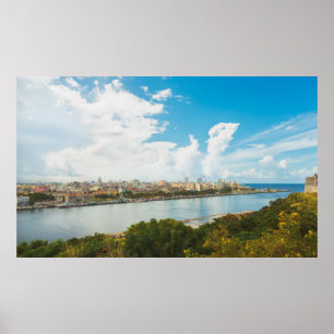 Poster Visão Panorâmica De Havana, Cuba