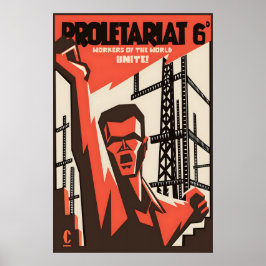 Poster Visão Revolucionária Ícone da Propaganda Comunista