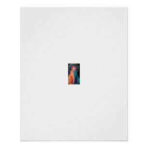 Póster Visão Térmica Ganesha Arco-íris Halo