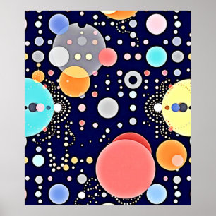 Poster Visão Universo da Bolha Joyful