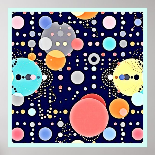 Poster Visão Universo da Bolha Joyful (Frente)